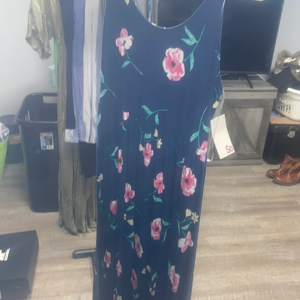 Brand new, floral, long summer dress